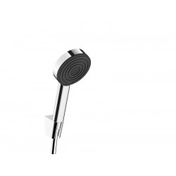 Pommeau de douche 1 jet, flexible et support, HANSGROHE Pulsify chromé de marque HANSGROHE, référence: B8814500