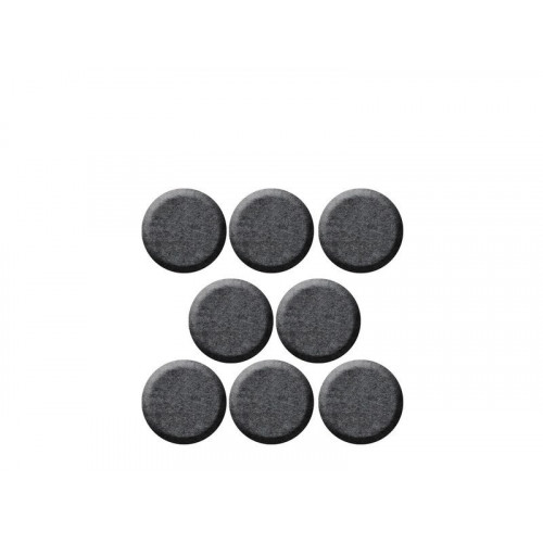 Lot de 8 patins feutre adhésif, SCOTCH, diam. 25 mm, gris - SCOTCH