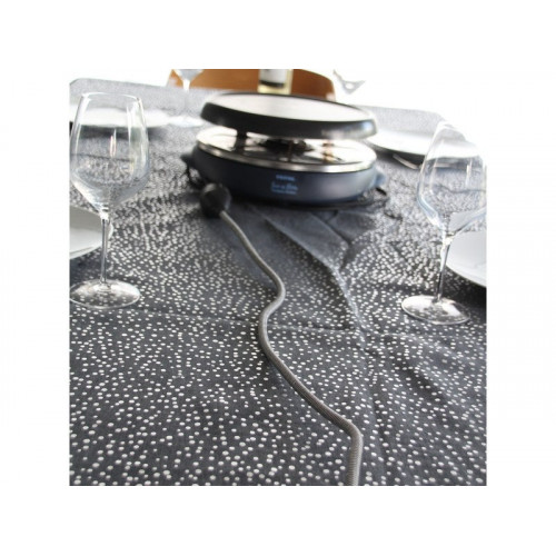 Rallonge textiles,noir et blanc, 16 A - CHACON