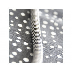 Rallonge textiles,noir et blanc, 16 A - CHACON