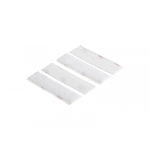 4 bandes auto-agrippantes blanc intérieur SCOTCH L.7.6 x l.19.0 mm - SCOTCH