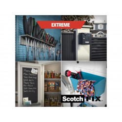 Double Face Extrême 1,5m x 19mm Fix 3M blanc - SCOTCH