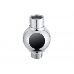 Compteur d'eau de douche avec thermometre integre, MYFLOW, M22/M24, filet chrome de marque NEOPERL, référence: B8831100