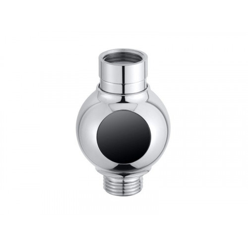 Compteur d'eau de douche avec thermometre integre, MYFLOW, M22/M24, filet chrome - NEOPERL