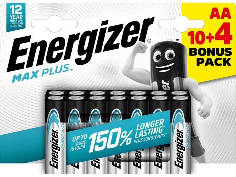 Lot de 10+4 piles alcaline AA 1.5 V ENERGIZER - vue 2