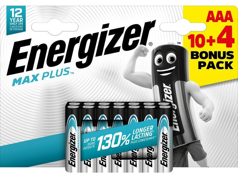 Lot de 10+4 piles alcaline AAA 1.5 V ENERGIZER - vue 2
