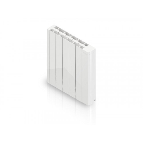 Radiateur électrique à inertie fluide 1000 W HJM Alanis horizontal blanc - HJM