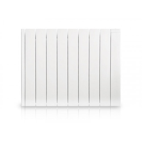 Radiateur électrique à inertie fluide 1500 W HJM Alanis horizontal blanc - HJM