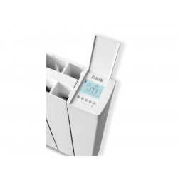 Radiateur électrique à inertie fluide 1500 W HJM Alanis horizontal blanc - HJM