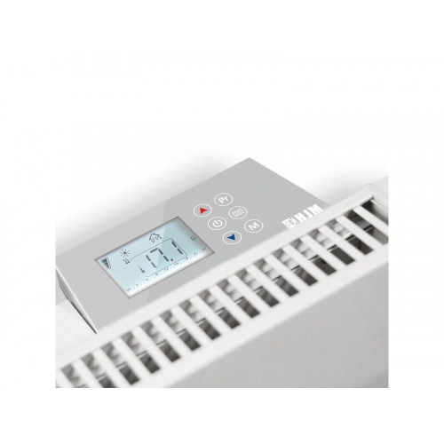 Radiateur electrique a inertie fonte 2000 W HJM Spring II horizontal blanc - HJM