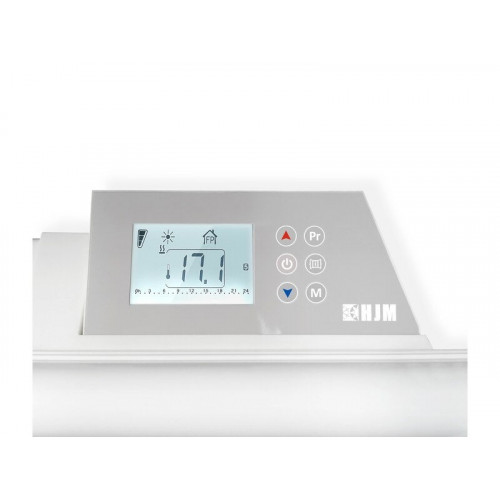 Radiateur électrique céramique 2000 W HJM Evelyn II horizontal blanc - HJM