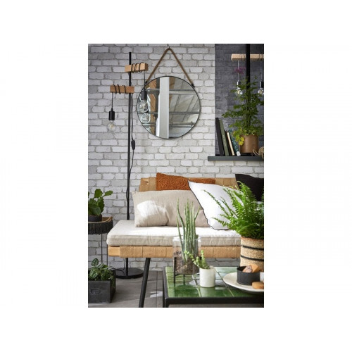Lampadaire Droit Industriel, Bois, Marron, Eglo Townshend - Eglo