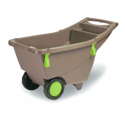 Brouette de jardin 2 roues EDA 140 l - EDA