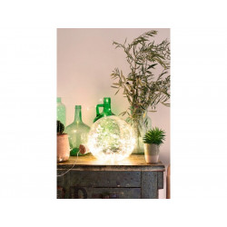 Lampe en verre blanc chaud - BLACHERE ILLUMINATION