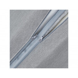 Coussin Perla, taupe l.60 x H.6 cm - Sans marque