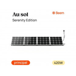 Panneau solaire Beem Serenity, kit de démarrage 420W, installation au sol - BEEM