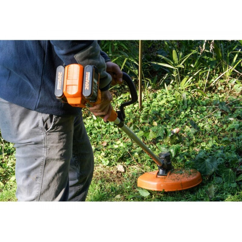 Coupe-herbe sur batterie WG183E.9, WORX, 40 V l.30 cm - Worx