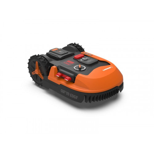 Robot tondeuse connecté jusqu'à 1000 m² - WR147E1 - largeur coupe 20 cm - orange - Worx