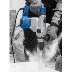 Perforateur SDS-MAX - TRH 1500 [230V - EU] - 1500 W - 480 tr/min - 12 J - inclus coffret et foret - BergTecTool