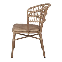 Chaise d’extérieur avec un style bistrot - modèle 035 - naturel - MWlab