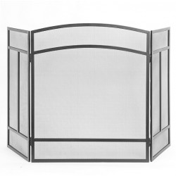 Pare-feu - Leihoa - L.120(30-60-30)xH.74 cm - spécial poêle - LE MARQUIER