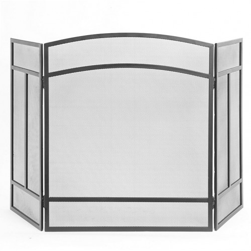 Pare-feu - Leihoa - L.120(30-60-30)xH.74 cm - spécial poêle - LE MARQUIER