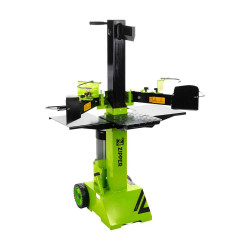 Fendeur de bûches vertical professionnel - 8 tonnes et 21 Mpa - IP54 - Zipper