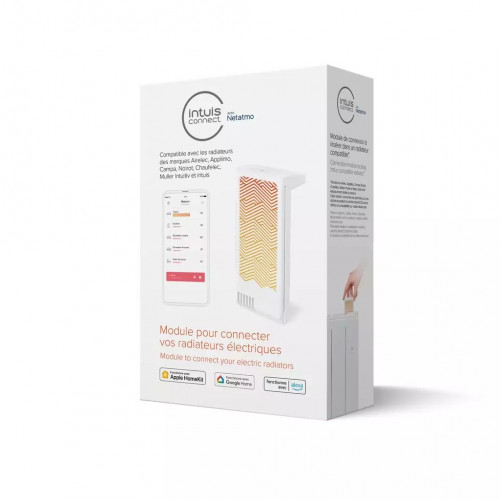 Intuis connect - K7 CONNECTÉE - compatible WALTER, ACTIFLO - 6x14x5 cm - blanc - Noirot
