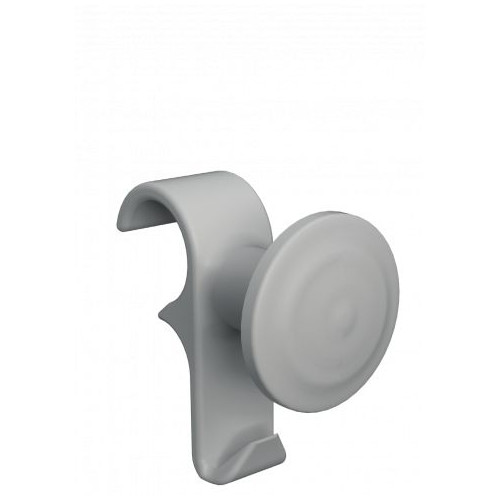 Lot de 2 patères amovibles compatible ACTIBAIN & FLO BAIN - blanc - 5x5x5 cm - Noirot