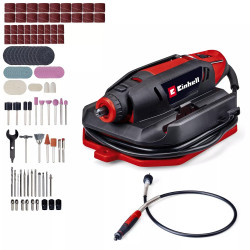 Outil de meulage et de gravure - TC-MT 150 E - 150 W - 10 000-35 000 tr/min - 117 accessoires de marque EINHELL , référence: B8950800