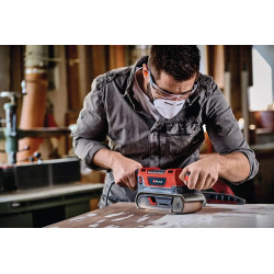 Ponceuse à bande électrique 850 W – TE-BS 850 E – Ponçage rapide grandes surfaces – Vitesse réglable - EINHELL 