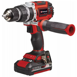 Perceuse-visseuse percussion TP-CD 18/60 Li-i BL (1x2,0 Ah) - 18V - brushless - 60Nm - 2 vitesses - EINHELL