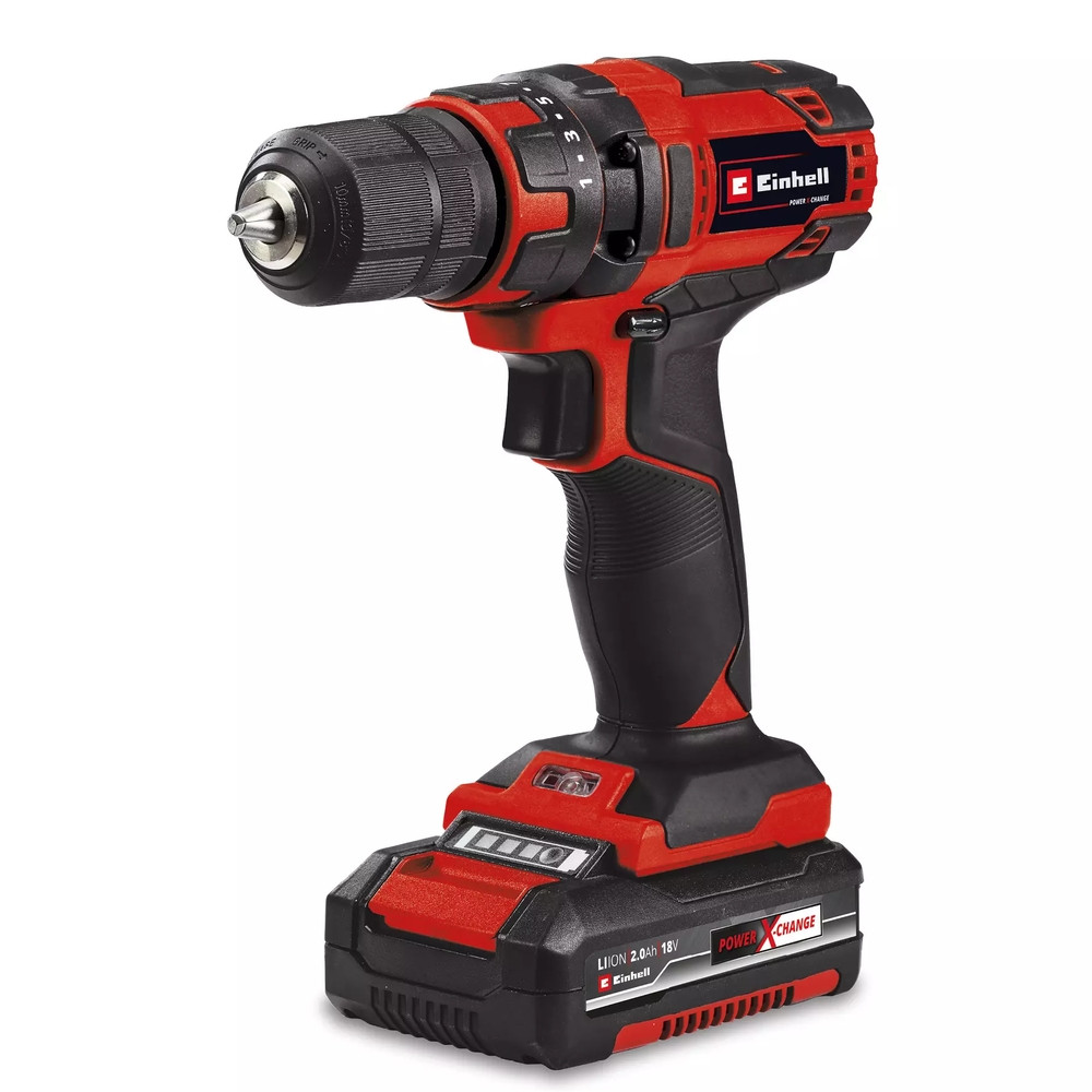 Perceuse visseuse TC CD 1835 Li 1x2 0 Ah 18V 35Nm 2 vitesses mandrin 10mm - vue 3