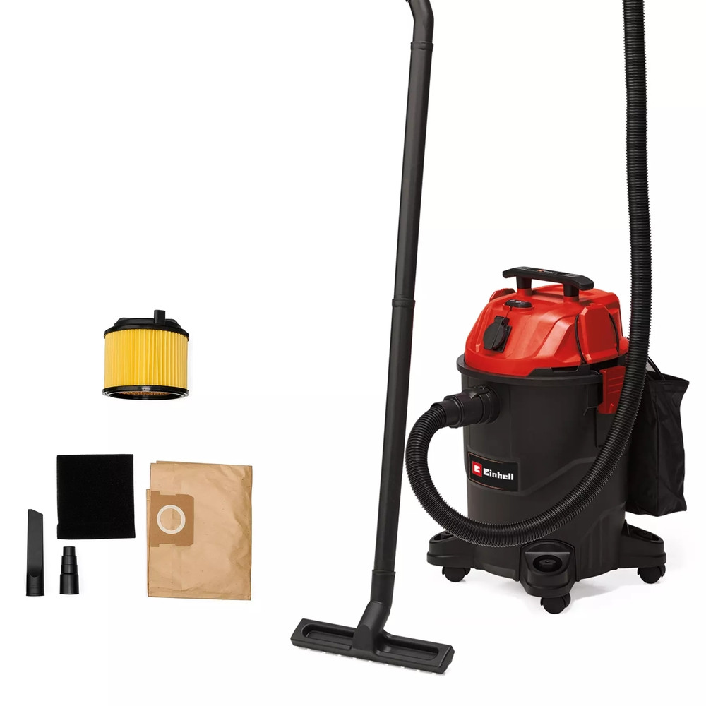 Einhell Aspirateur eaupoussière TC VC cuve plastique prise asservie soufflerie - vue 3