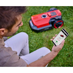 Robot-tondeuse connecté – FREELEXO 500 – 18 V – 500 m² – Bluetooth & WiFi - EINHELL