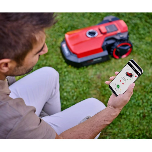Robot-tondeuse connecté – FREELEXO 500 – 18 V – 500 m² – Bluetooth & WiFi - EINHELL 