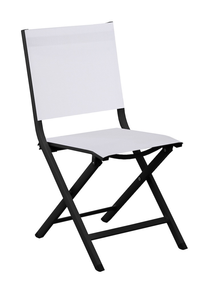 Chaise pliable Thema chiné Proloisirs H.89cm - vue 2