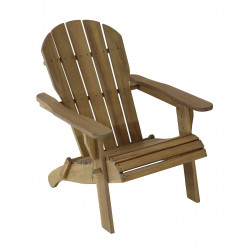 Fauteuil pliant - ADIRONDACK - Acacia FSC 100% - Look teck de marque PROLOISIRS, référence: J8959100