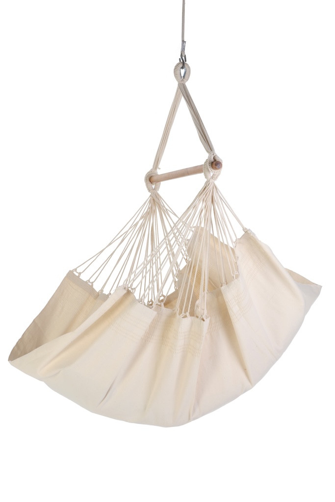 Hamac Toile Personal 105 Frange Naturel
