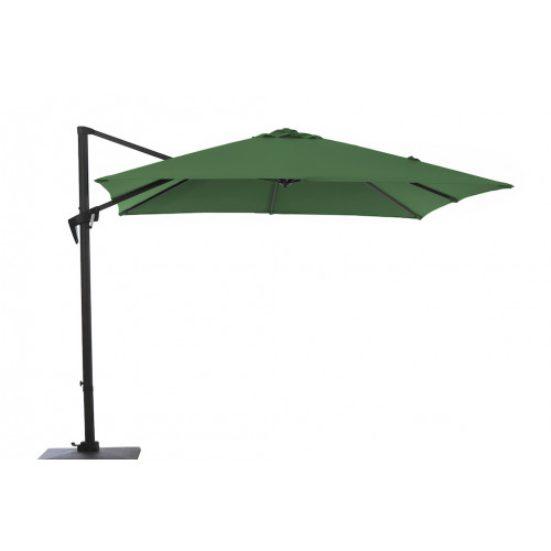 Parasol déporté - Roma - Aluminium époxy - Acier - Ø300 - Amande - PROLOISIRS