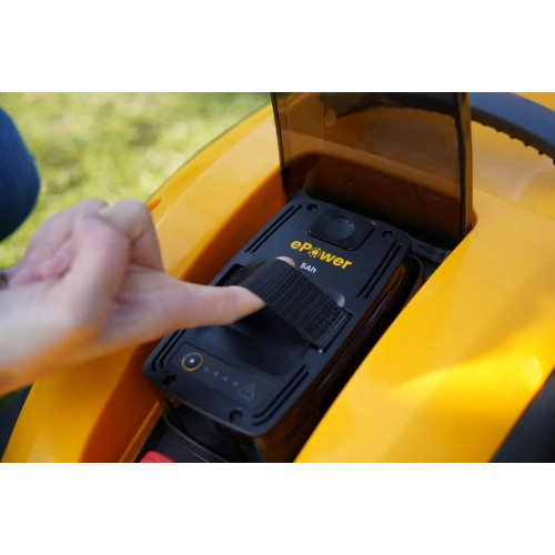 Tondeuse sans fil silencieuse - Combi 344e Kit - largeur coupe 42 cm - jaune - Stiga