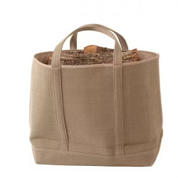 Sac à bûches - Belhara - sable de marque LE MARQUIER, référence: B8925600