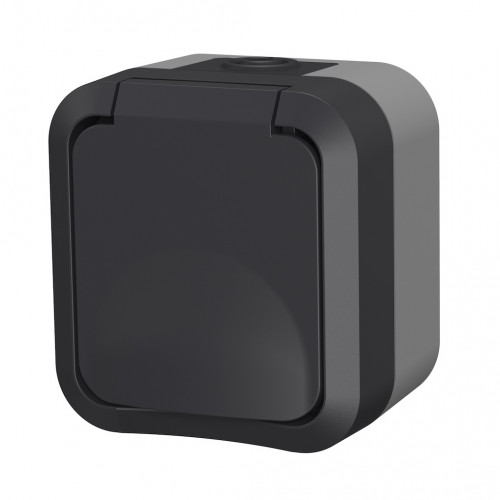 Prise 2P+T  16A extérieur  IP55 - Aquapro - Quarx