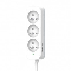 Multiprise 3P  2P+T 16A, câble 3G1,5mm2, 1,5 mètres de marque Quarx, référence: B8998700
