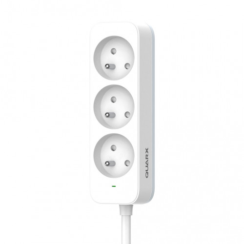 Multiprise 3P 2P+T 16A, câble 3G1,5mm2, 3 mètres - Quarx