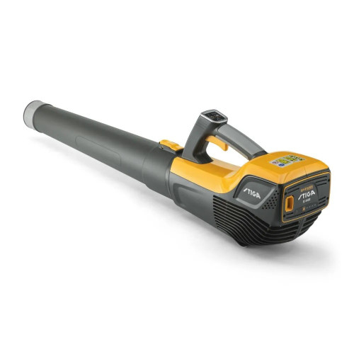 Souffleur de feuilles à batterie – BL 500e – moteur 500 W – vitesse de l’air 55 m/s – autonomie jusqu’à 130 min - Stiga