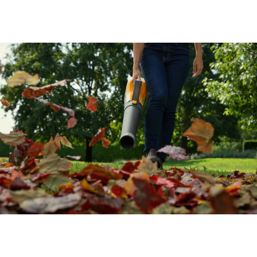 Souffleur de feuilles à batterie – BL 500e – moteur 500 W – vitesse de l’air 55 m/s – autonomie jusqu’à 130 min - Stiga