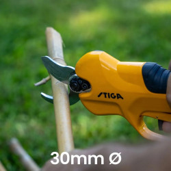 Kit d’élagage à batterie – SP 100e Kit – sécateur et scie d’élagage – batterie 20V 2Ah et chargeur inclus - Stiga