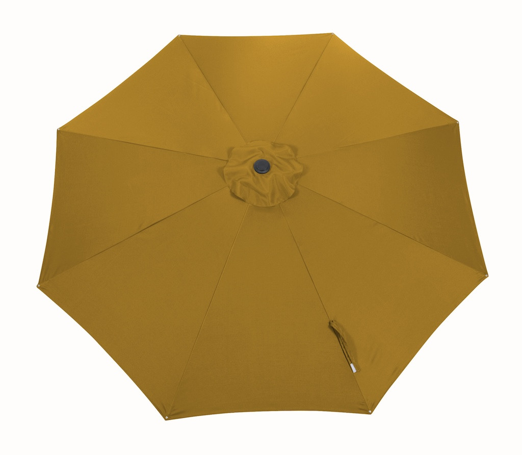 PROLOISIRS Toile Parasol Droit 300 par 8 Polyester 200gr SD Curry - vue 2