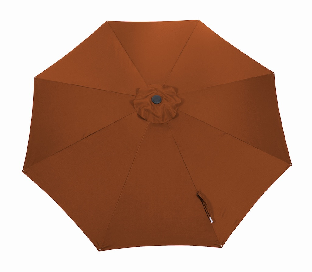 PROLOISIRS Toile Parasol Droit 3508 Polyester 200gr SD Sienne - vue 2